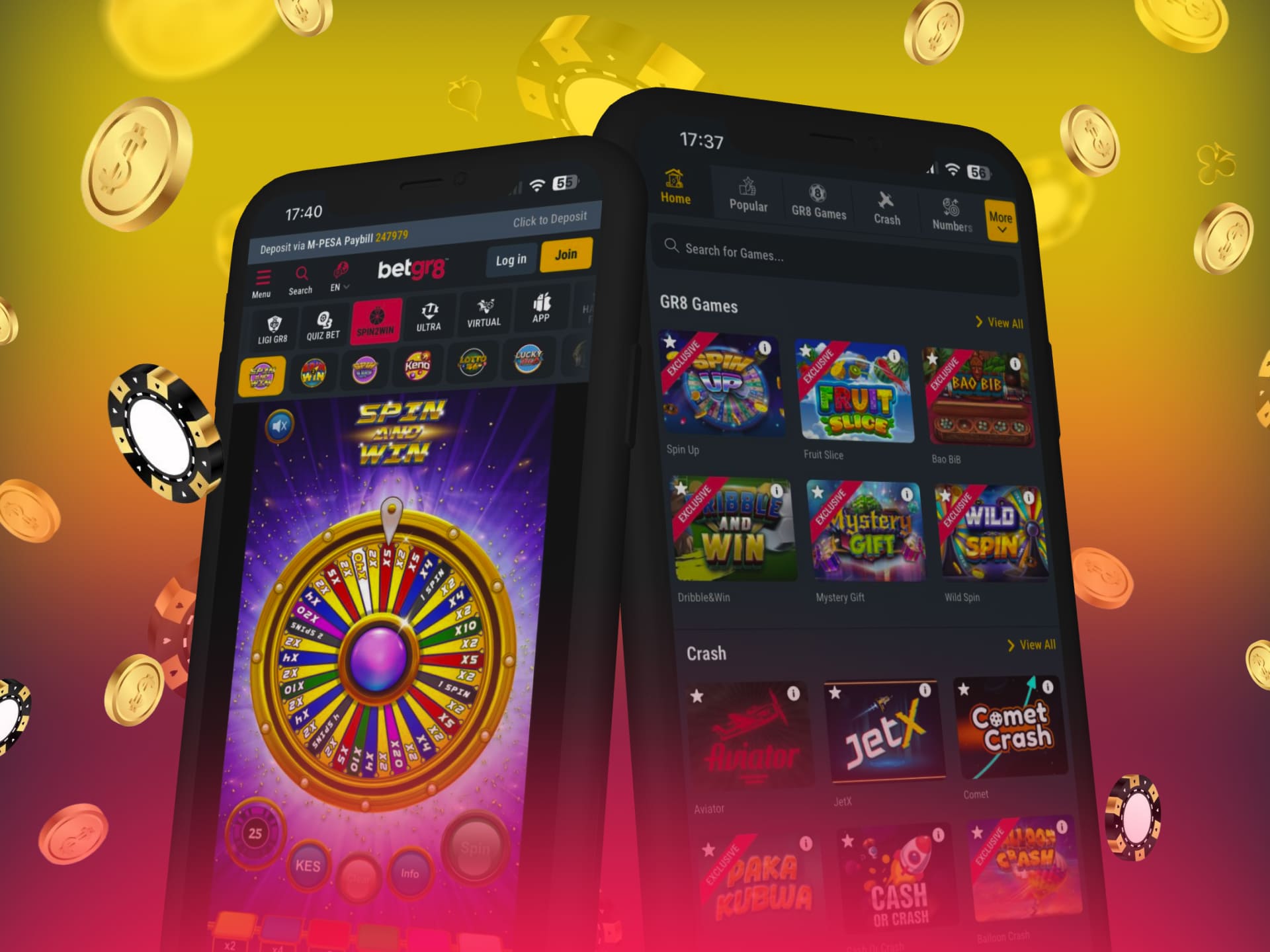 BetGR8 Kenya Mobile App Features and Main Functions