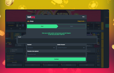 BetGR8 Kenya registration process on the platform to start playing and getting benefits step 4