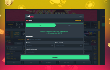 BetGR8 Kenya registration process on the platform to start playing and getting benefits step 5